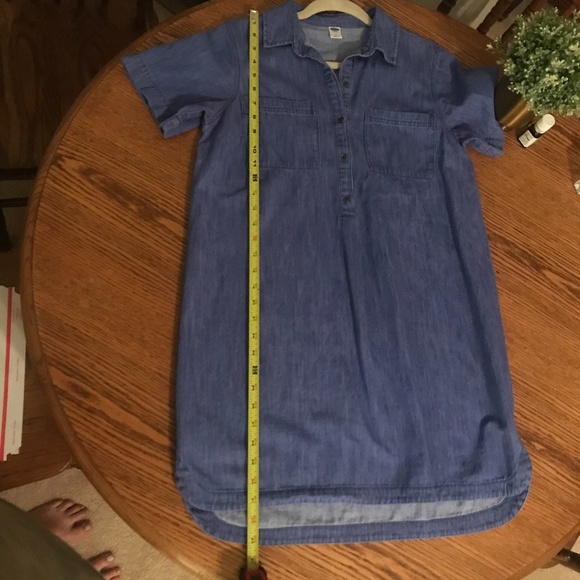 Denim Collared Dress - Picture 8 of 9